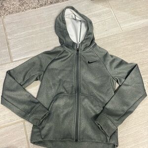 Nike zip up hoody sweatshirt.